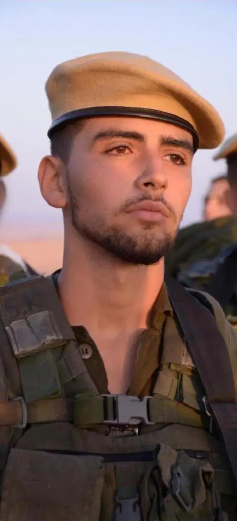 Staff Sgt. Chaim Sabach, 20, of the Combat Intelligence Collection Unit, from Holon. Fell while guarding Northern Israel.